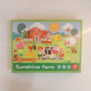 جعبه مزرعه آفتاب {تطابق اشکال}- ایتم کالا:R Jhtoy-233
